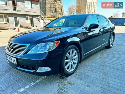 Черный Лексус ЛС, объемом двигателя 4.61 л и пробегом 262 тыс. км за 9500 $, фото 1 на Automoto.ua