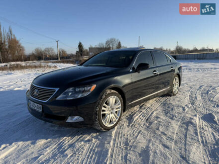 Чорний Лексус ЛС, об'ємом двигуна 4.97 л та пробігом 323 тис. км за 15500 $, фото 1 на Automoto.ua