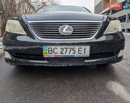 Черный Лексус ЛС, объемом двигателя 4.61 л и пробегом 312 тыс. км за 12000 $, фото 1 на Automoto.ua