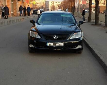 Чорний Лексус ЛС, об'ємом двигуна 4.6 л та пробігом 105 тис. км за 9491 $, фото 1 на Automoto.ua