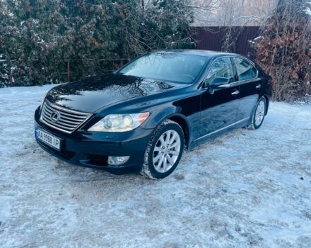 Черный Лексус ЛС, объемом двигателя 4.6 л и пробегом 280 тыс. км за 13900 $, фото 1 на Automoto.ua