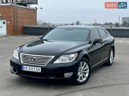 Черный Лексус ЛС, объемом двигателя 4.61 л и пробегом 151 тыс. км за 10995 $, фото 1 на Automoto.ua