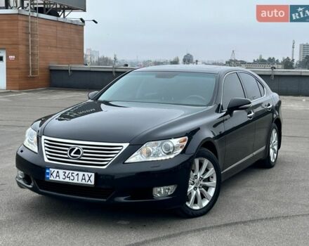 Черный Лексус ЛС, объемом двигателя 4.61 л и пробегом 151 тыс. км за 10995 $, фото 1 на Automoto.ua