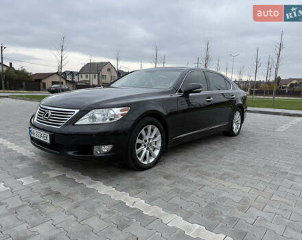 Черный Лексус ЛС, объемом двигателя 4.61 л и пробегом 208 тыс. км за 11350 $, фото 1 на Automoto.ua