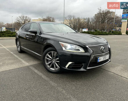 Чорний Лексус ЛС, об'ємом двигуна 4.61 л та пробігом 190 тис. км за 23900 $, фото 1 на Automoto.ua