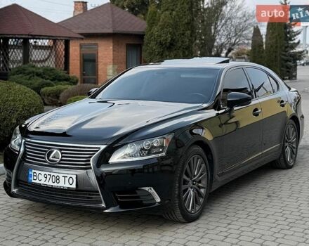 Черный Лексус ЛС, объемом двигателя 4.61 л и пробегом 184 тыс. км за 23500 $, фото 1 на Automoto.ua