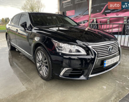 Черный Лексус ЛС, объемом двигателя 4.6 л и пробегом 126 тыс. км за 35000 $, фото 1 на Automoto.ua