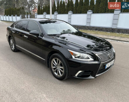 Черный Лексус ЛС, объемом двигателя 4.6 л и пробегом 148 тыс. км за 32500 $, фото 1 на Automoto.ua