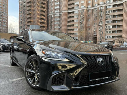 Черный Лексус ЛС, объемом двигателя 3.5 л и пробегом 95 тыс. км за 52000 $, фото 1 на Automoto.ua