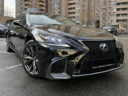 Черный Лексус ЛС, объемом двигателя 3.5 л и пробегом 95 тыс. км за 49900 $, фото 1 на Automoto.ua