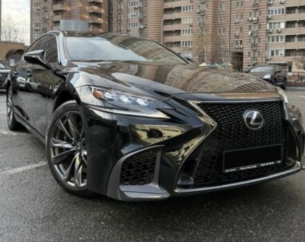 Черный Лексус ЛС, объемом двигателя 3.5 л и пробегом 95 тыс. км за 49900 $, фото 1 на Automoto.ua