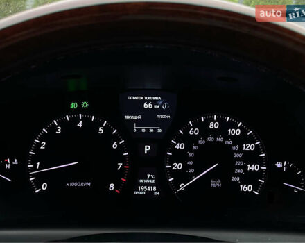 Серый Лексус ЛС, объемом двигателя 4.6 л и пробегом 195 тыс. км за 9950 $, фото 53 на Automoto.ua