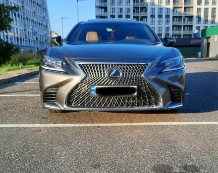 Серый Лексус ЛС, объемом двигателя 3.5 л и пробегом 65 тыс. км за 42500 $, фото 4 на Automoto.ua
