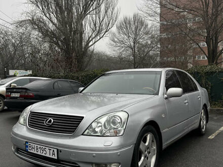 Серый Лексус ЛС, объемом двигателя 4.29 л и пробегом 370 тыс. км за 5555 $, фото 1 на Automoto.ua