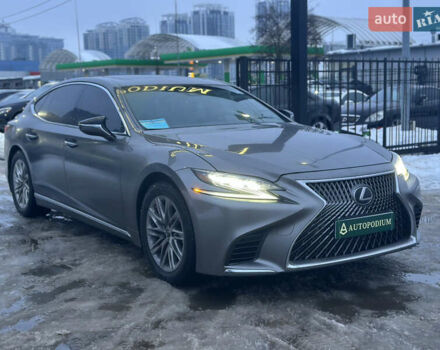 Серый Лексус ЛС, объемом двигателя 3.46 л и пробегом 79 тыс. км за 41900 $, фото 1 на Automoto.ua
