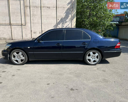 Синий Лексус ЛС, объемом двигателя 4.29 л и пробегом 269 тыс. км за 8300 $, фото 3 на Automoto.ua