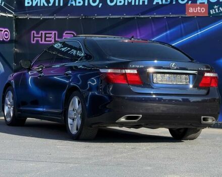 Синий Лексус ЛС, объемом двигателя 4.6 л и пробегом 163 тыс. км за 13499 $, фото 4 на Automoto.ua