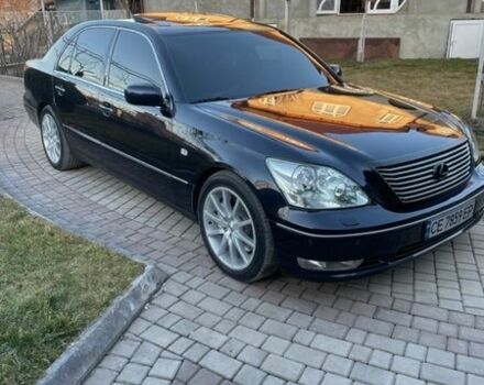 Синий Лексус ЛС, объемом двигателя 4.3 л и пробегом 361 тыс. км за 9700 $, фото 1 на Automoto.ua