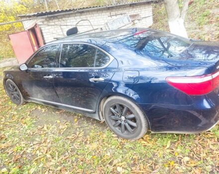 Синий Лексус ЛС, объемом двигателя 4 л и пробегом 220 тыс. км за 10717 $, фото 1 на Automoto.ua