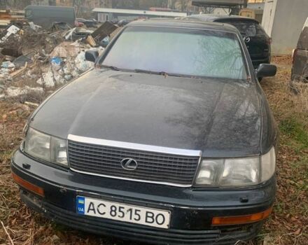 Зеленый Лексус ЛС, объемом двигателя 4 л и пробегом 123 тыс. км за 1600 $, фото 2 на Automoto.ua