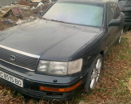 Зеленый Лексус ЛС, объемом двигателя 4 л и пробегом 123 тыс. км за 1600 $, фото 1 на Automoto.ua