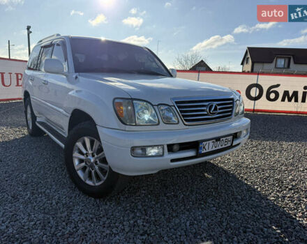 Белый Лексус ЛХ, объемом двигателя 4.66 л и пробегом 275 тыс. км за 15999 $, фото 2 на Automoto.ua
