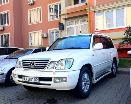 Белый Лексус ЛХ, объемом двигателя 4.7 л и пробегом 375 тыс. км за 17000 $, фото 2 на Automoto.ua