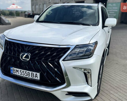 Белый Лексус ЛХ, объемом двигателя 5.66 л и пробегом 173 тыс. км за 30500 $, фото 7 на Automoto.ua
