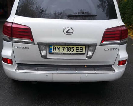 Белый Лексус ЛХ, объемом двигателя 5.66 л и пробегом 101 тыс. км за 47000 $, фото 2 на Automoto.ua