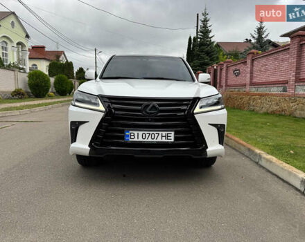 Білий Лексус ЛХ, об'ємом двигуна 4.46 л та пробігом 216 тис. км за 52500 $, фото 4 на Automoto.ua