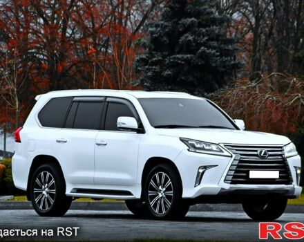 Белый Лексус ЛХ, объемом двигателя 4.5 л и пробегом 125 тыс. км за 65500 $, фото 2 на Automoto.ua