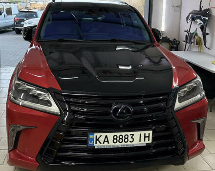 Белый Лексус ЛХ, объемом двигателя 5.66 л и пробегом 148 тыс. км за 77000 $, фото 7 на Automoto.ua