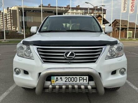 Білий Лексус ЛХ, об'ємом двигуна 5.66 л та пробігом 216 тис. км за 31900 $, фото 1 на Automoto.ua