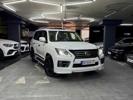 Білий Лексус ЛХ, об'ємом двигуна 5.7 л та пробігом 295 тис. км за 25000 $, фото 1 на Automoto.ua