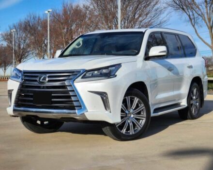 Белый Лексус ЛХ, объемом двигателя 5.7 л и пробегом 80 тыс. км за 19000 $, фото 1 на Automoto.ua