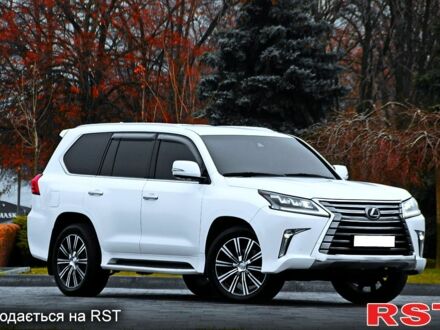 Білий Лексус ЛХ, об'ємом двигуна 4.5 л та пробігом 125 тис. км за 65500 $, фото 1 на Automoto.ua