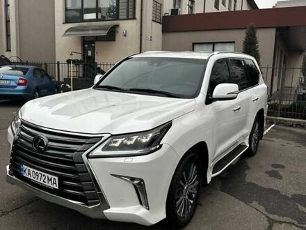 Білий Лексус ЛХ, об'ємом двигуна 4.46 л та пробігом 138 тис. км за 65500 $, фото 1 на Automoto.ua