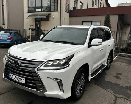 Білий Лексус ЛХ, об'ємом двигуна 4.46 л та пробігом 138 тис. км за 65500 $, фото 1 на Automoto.ua