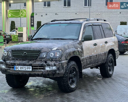Бежевий Лексус ЛХ, об'ємом двигуна 4.66 л та пробігом 225 тис. км за 8750 $, фото 1 на Automoto.ua