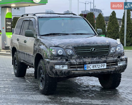 Бежевий Лексус ЛХ, об'ємом двигуна 4.66 л та пробігом 225 тис. км за 8750 $, фото 2 на Automoto.ua