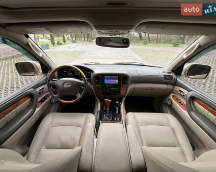 Бежевий Лексус ЛХ, об'ємом двигуна 4.7 л та пробігом 260 тис. км за 13500 $, фото 64 на Automoto.ua