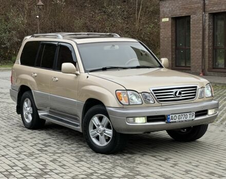 Бежевый Лексус ЛХ, объемом двигателя 4.7 л и пробегом 260 тыс. км за 13500 $, фото 1 на Automoto.ua