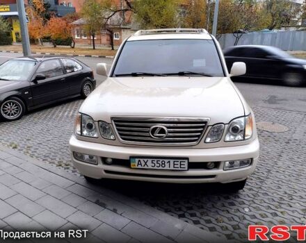 Бежевий Лексус ЛХ, об'ємом двигуна 4.7 л та пробігом 407 тис. км за 14000 $, фото 1 на Automoto.ua