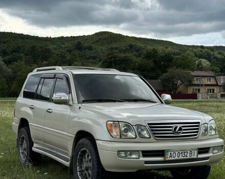 Бежевый Лексус ЛХ, объемом двигателя 4.7 л и пробегом 210 тыс. км за 24500 $, фото 1 на Automoto.ua