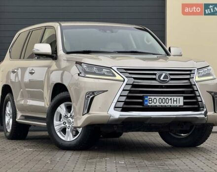 Бежевий Лексус ЛХ, об'ємом двигуна 4.46 л та пробігом 144 тис. км за 64900 $, фото 1 на Automoto.ua