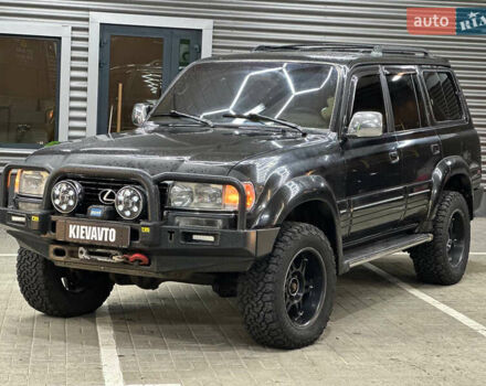 Черный Лексус ЛХ, объемом двигателя 4.5 л и пробегом 130 тыс. км за 17000 $, фото 1 на Automoto.ua