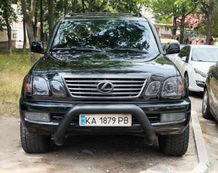 Черный Лексус ЛХ, объемом двигателя 4.7 л и пробегом 330 тыс. км за 11999 $, фото 1 на Automoto.ua