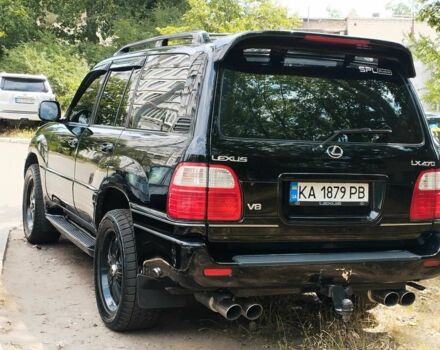 Черный Лексус ЛХ, объемом двигателя 4.7 л и пробегом 330 тыс. км за 11999 $, фото 8 на Automoto.ua