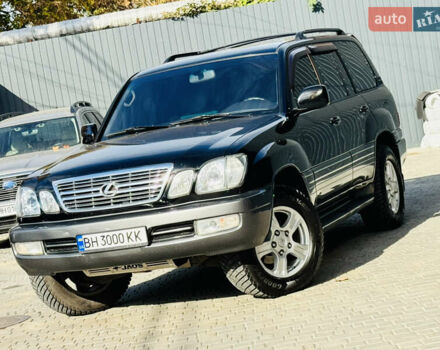 Чорний Лексус ЛХ, об'ємом двигуна 4.66 л та пробігом 348 тис. км за 11200 $, фото 6 на Automoto.ua