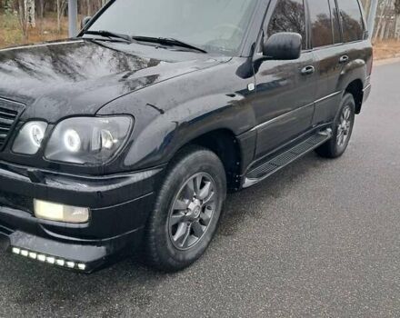 Черный Лексус ЛХ, объемом двигателя 4.67 л и пробегом 435 тыс. км за 10000 $, фото 7 на Automoto.ua